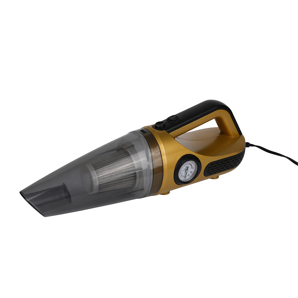 Prenosný vysávač do auta DC 12V 60W s hustilkou pneumatík 2v1